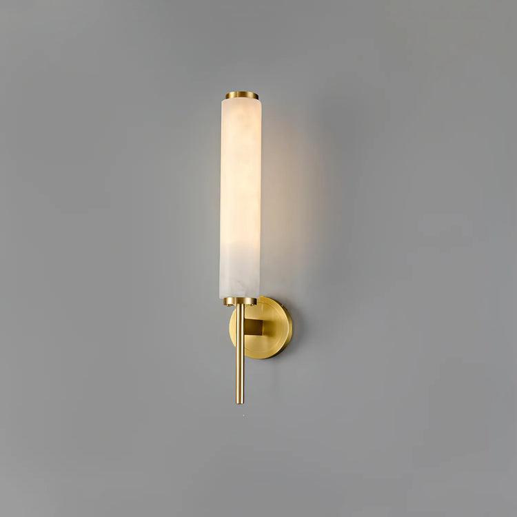 Klassisk Tube Marmor Væglampe