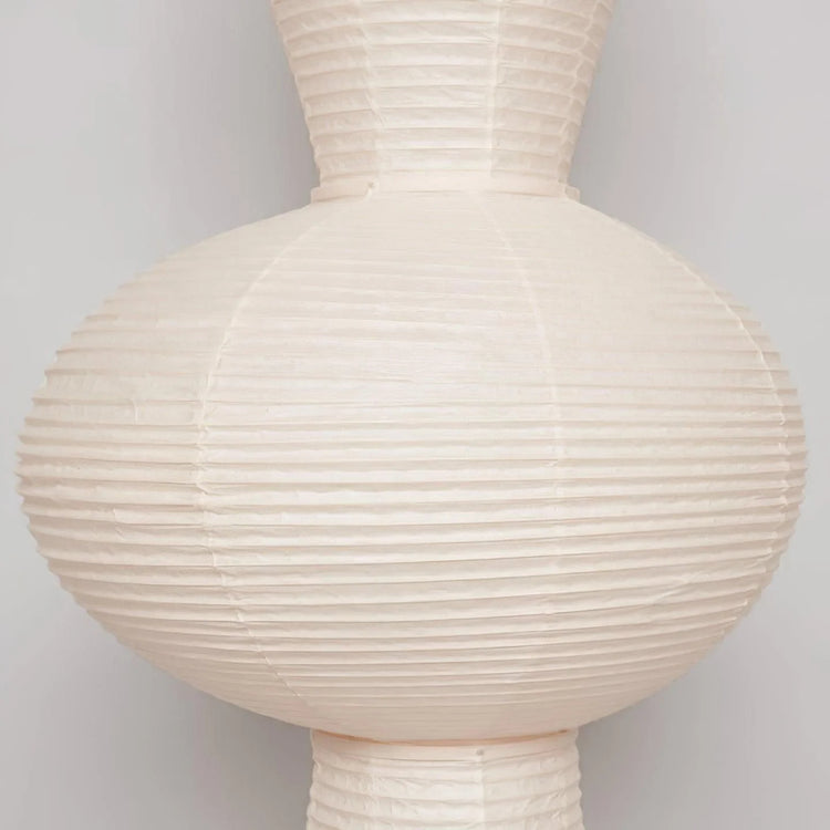 Trendy skulpturelt papir vedhængslys