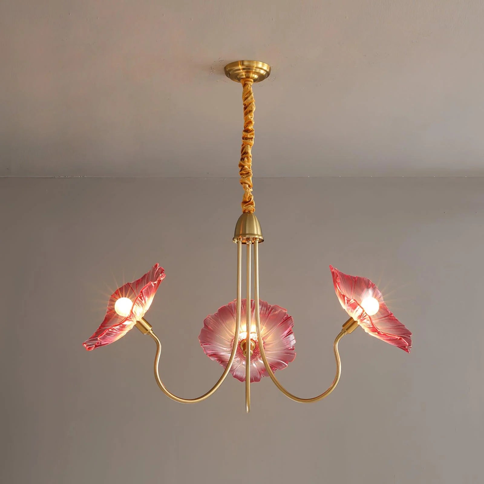 Lampadario con illuminazione Lotus Bloom