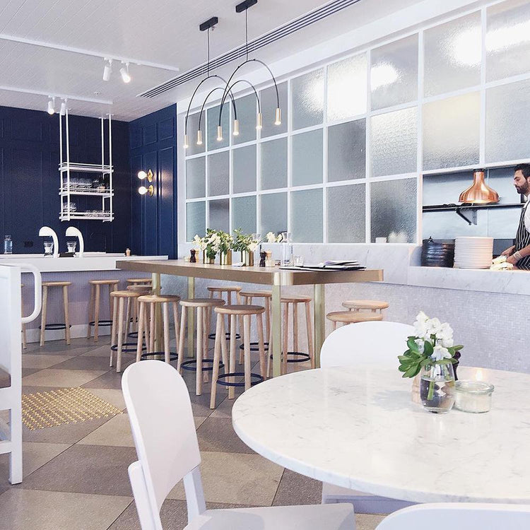 Minimalist Arc Iron Pendant Light