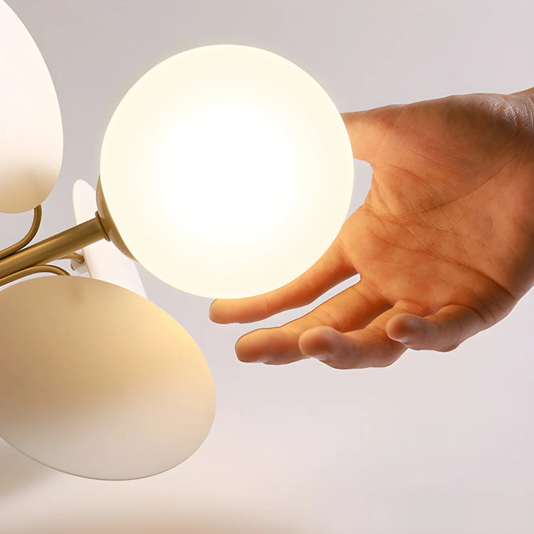 Klassisk boble-pastel akryl loftslampe