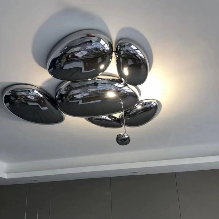 Trendy Pebble Metal Ceiling Light
