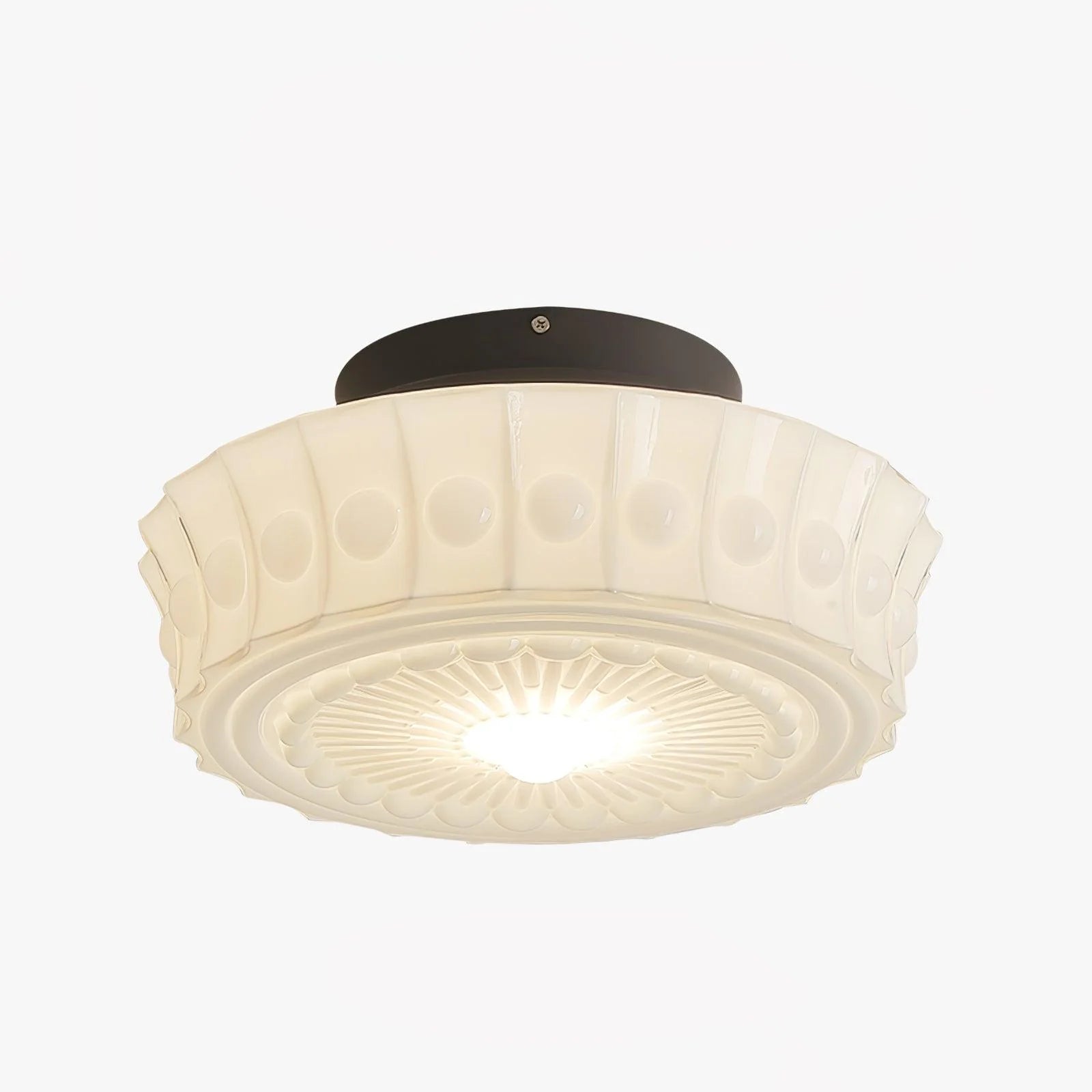 Classic Manor Glass Ceiling Lamp