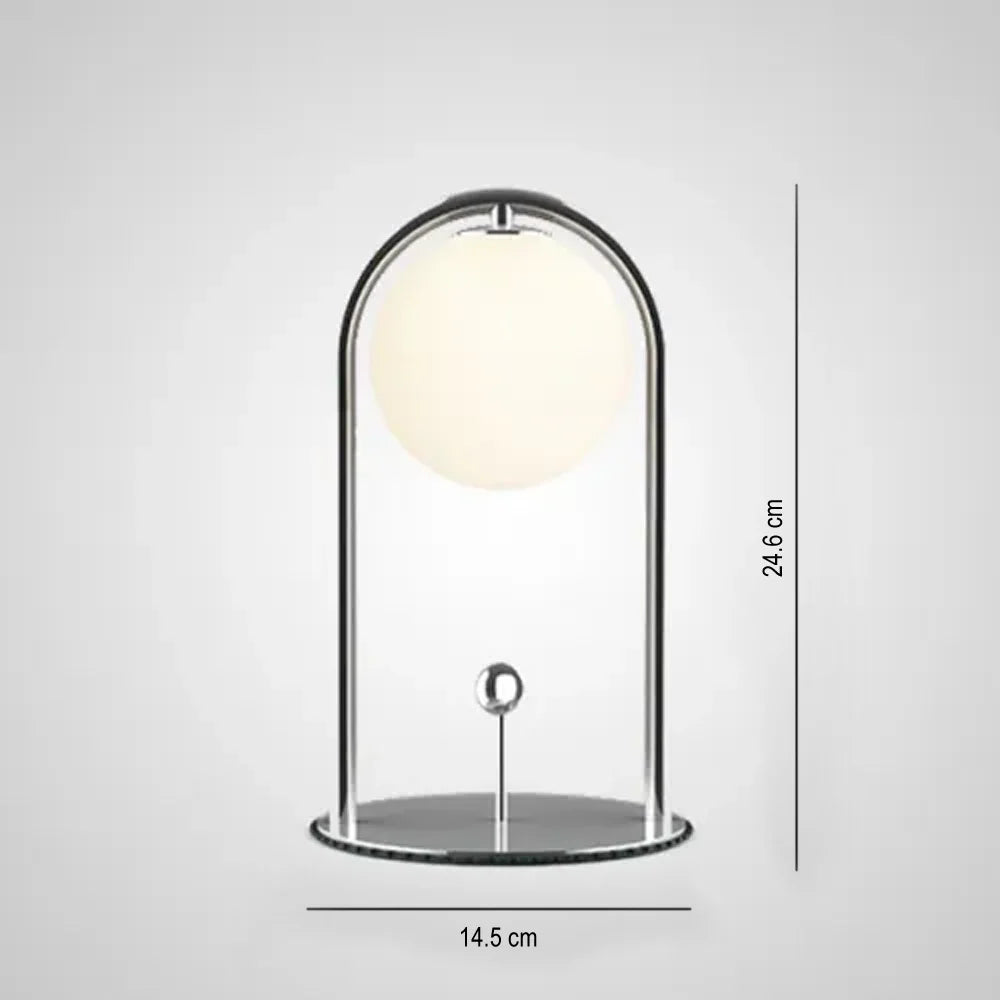 Moderne luksusbedskabsbordlampe