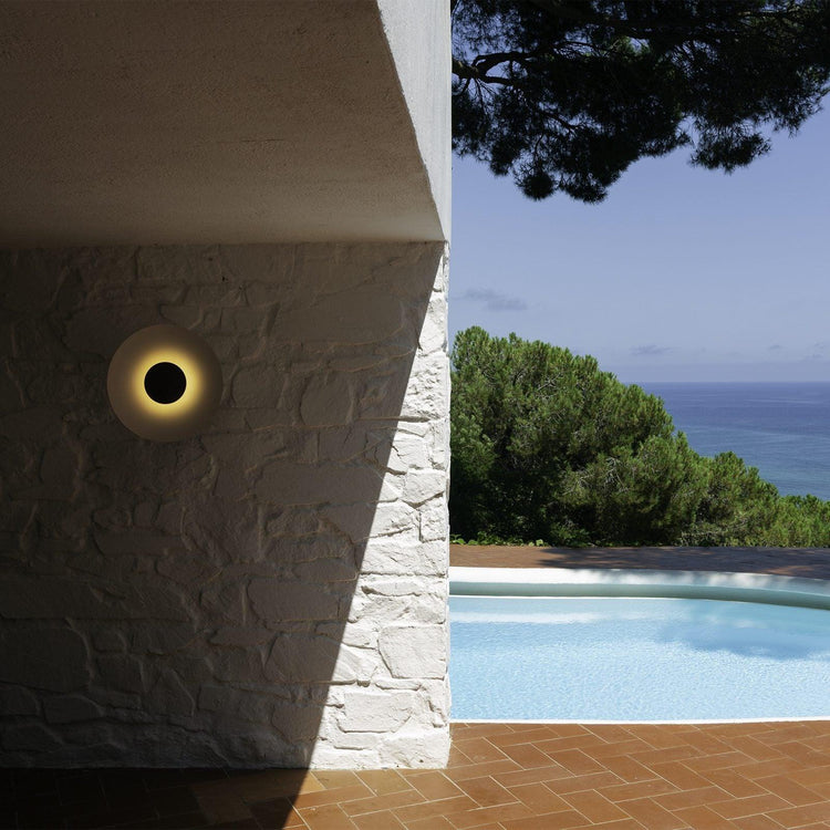 Moderne Disc-lignende Ironwork Wall Light