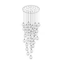 Starlight Petal pendel Light