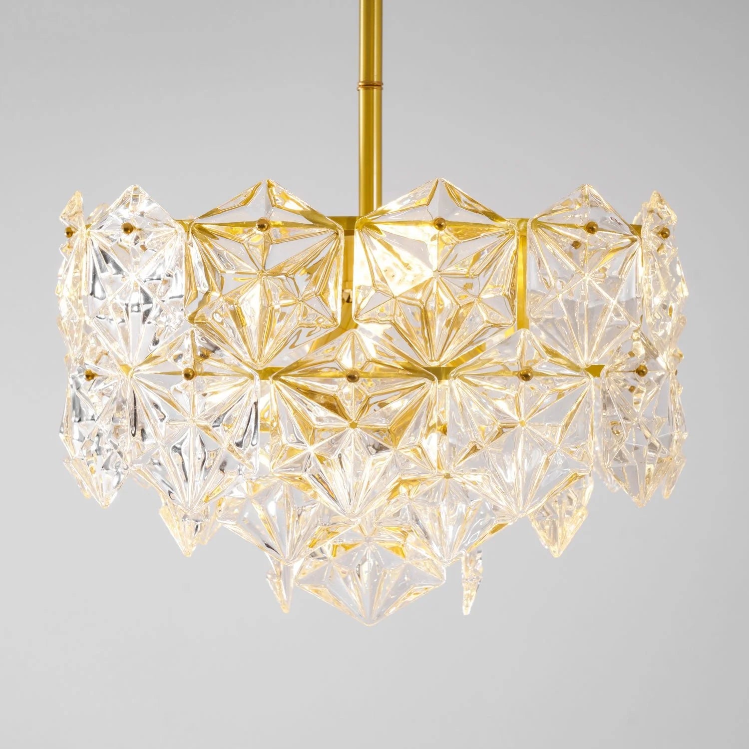 Lampadario di cristallo del gelo