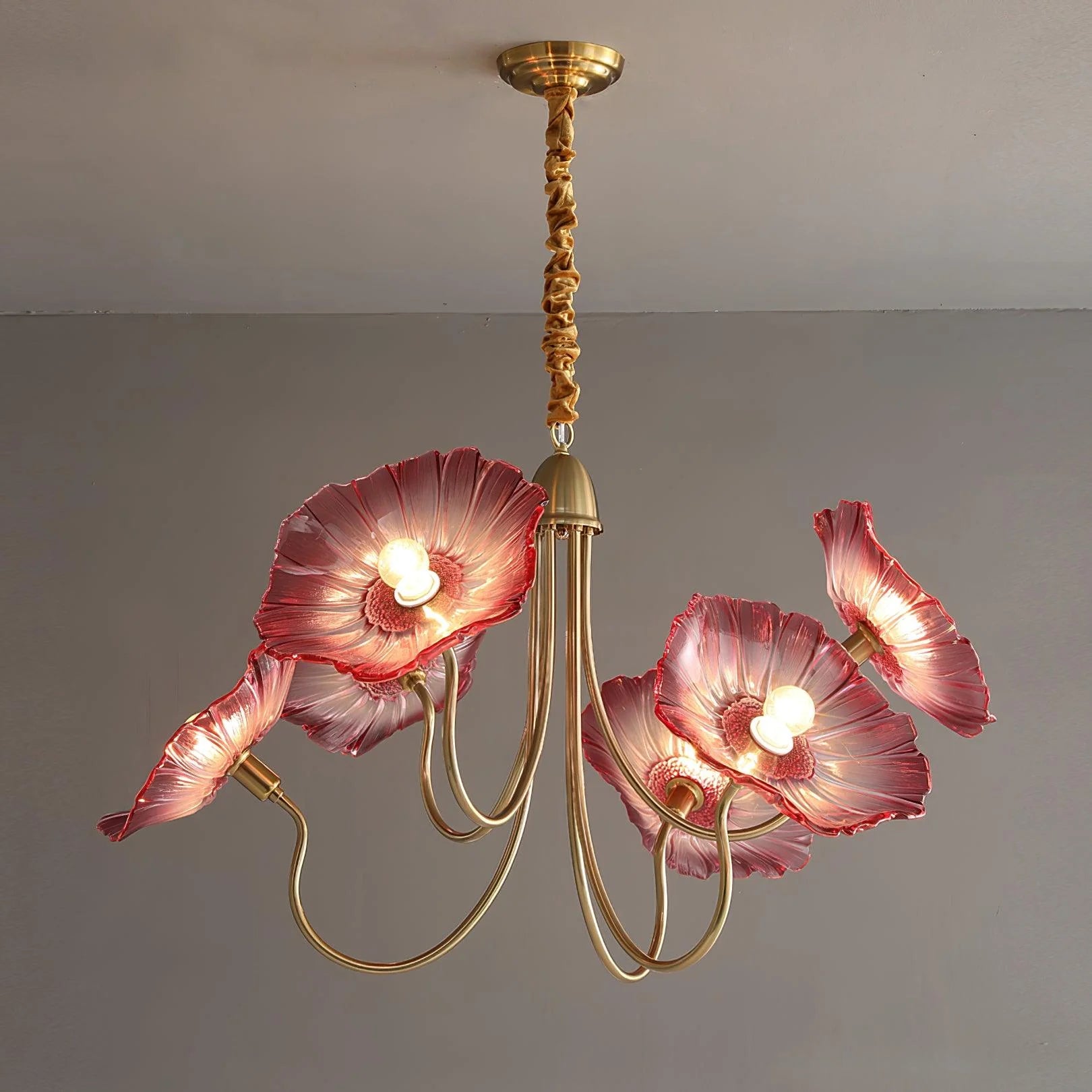 Lampadario con illuminazione Lotus Bloom