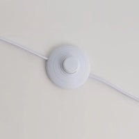 Minimalistisk kreativ blomsterknudcreme gulvlampe