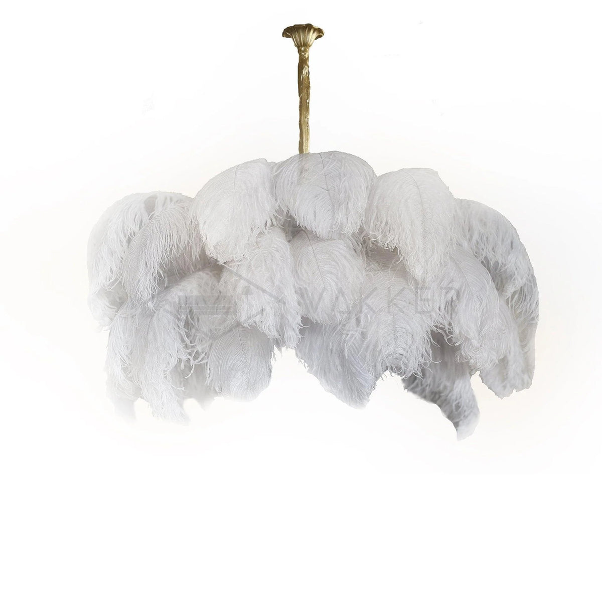 Plume de luxe lysekrone