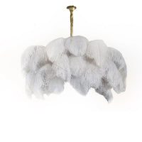 Plume de luxe lysekrone