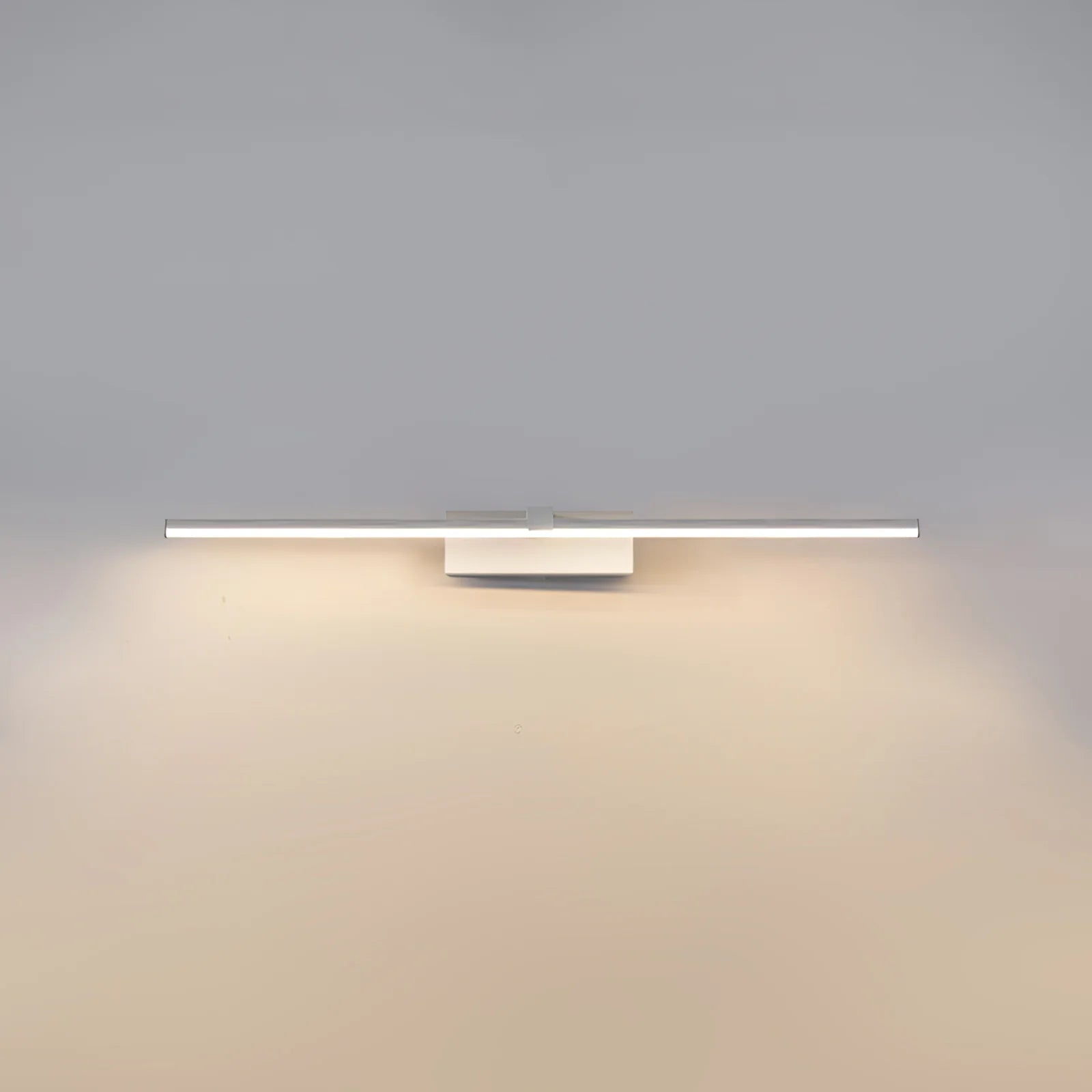 Applique murale miroir en aluminium mince et moderne