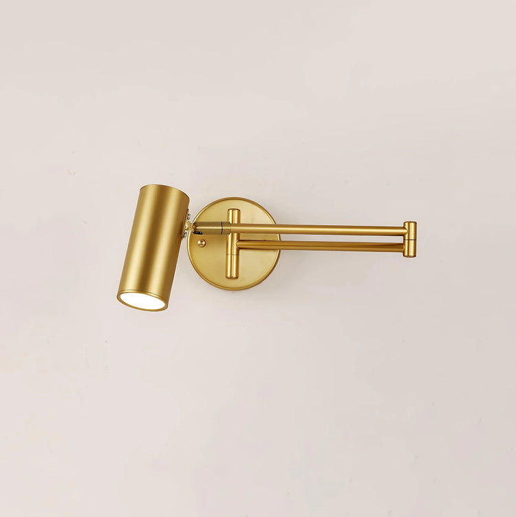 Raffineret væglampe med fleksibel arm