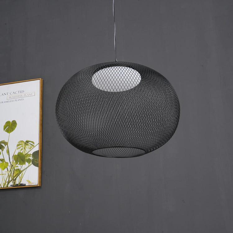 Rustic Mesh Metal Pendant Light