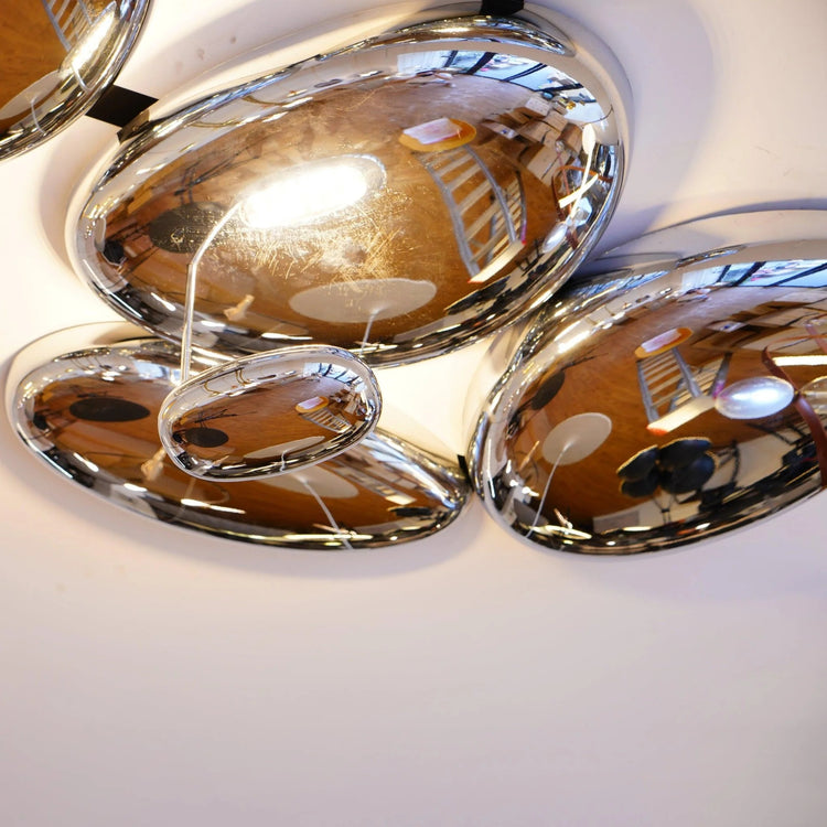 Trendy Pebble Metal Ceiling Light