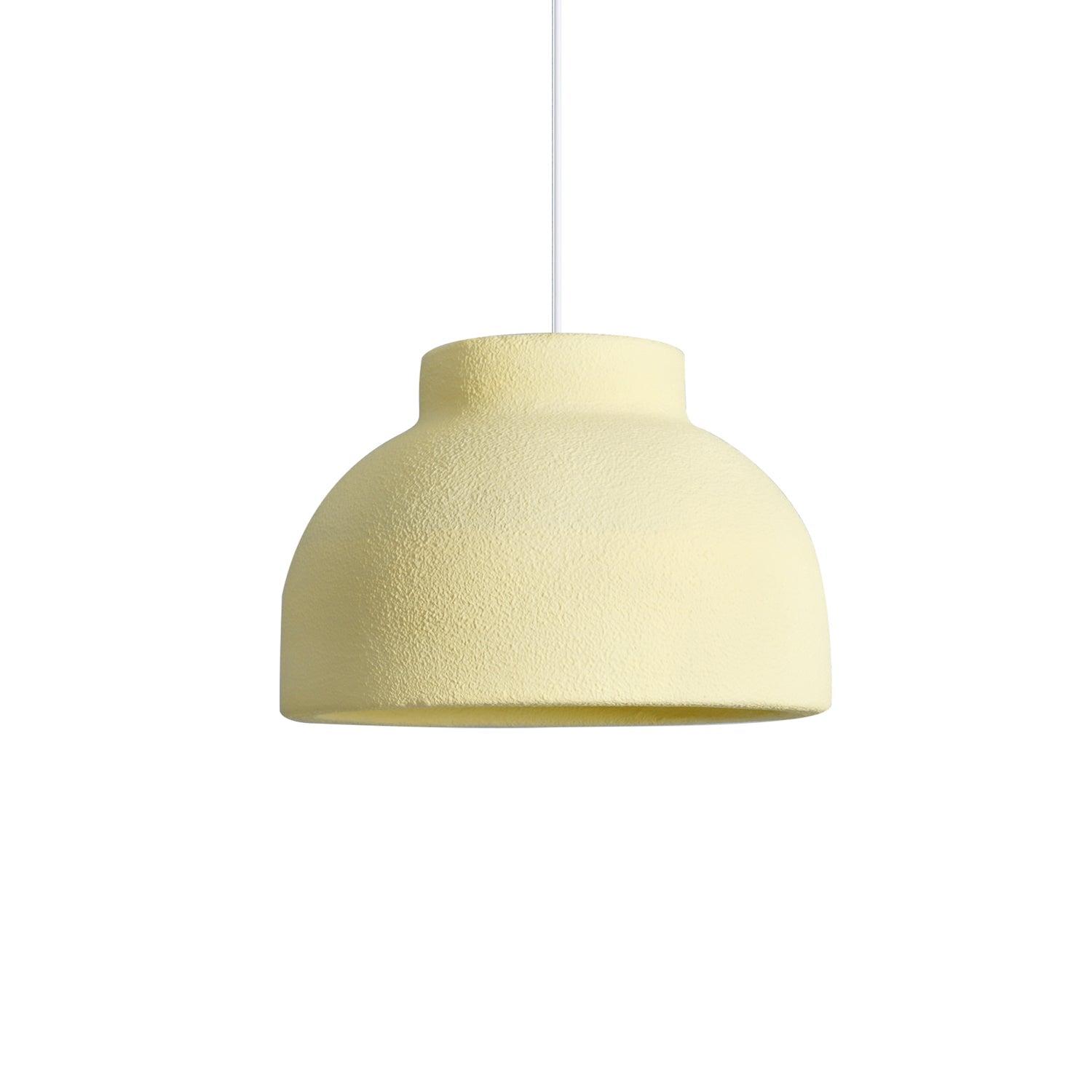 Lampe à suspension minimaliste en résine à dôme
