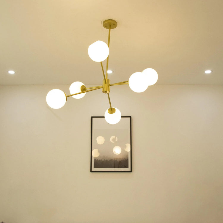 Moderne Axis Glaslysekrone