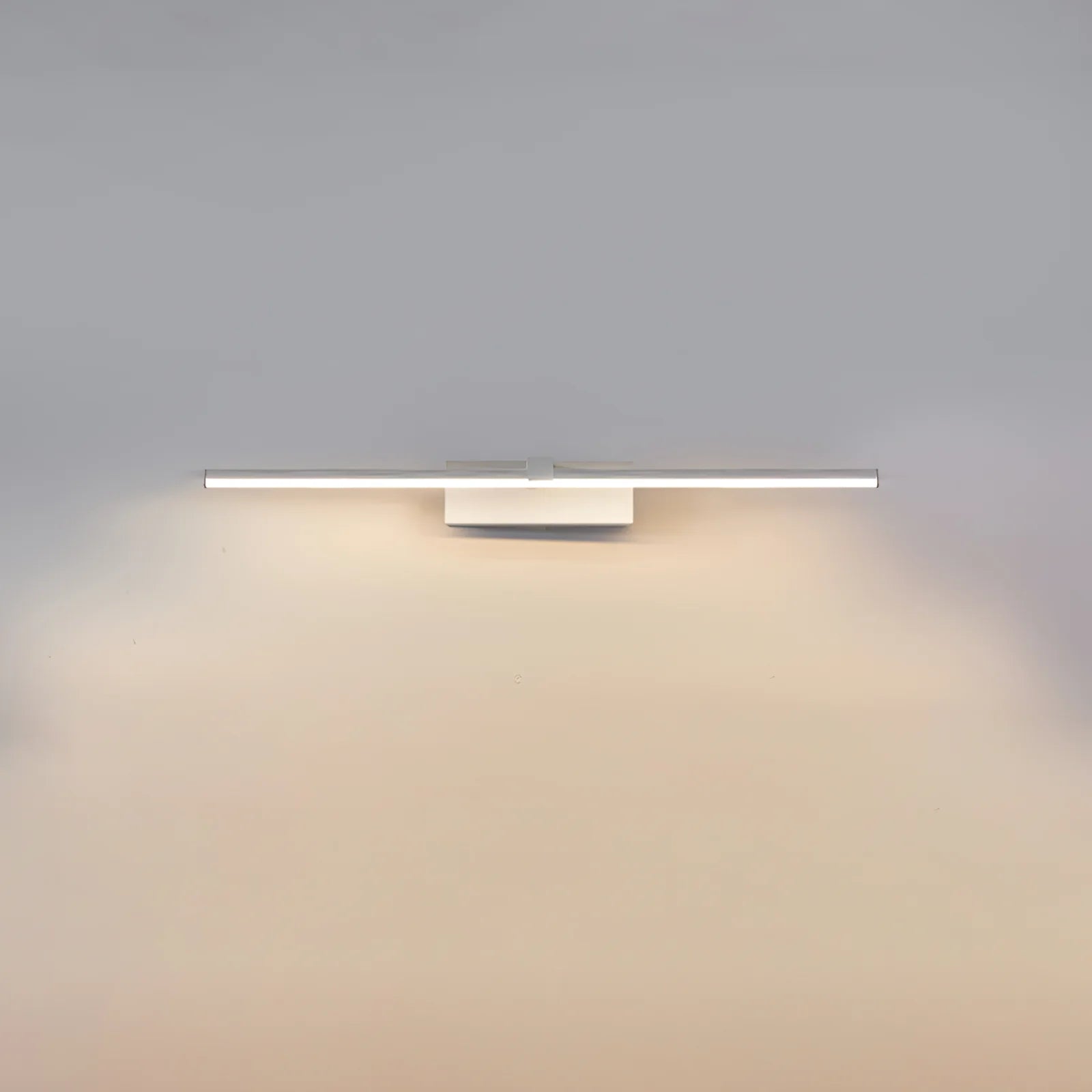 Applique murale miroir en aluminium mince et moderne