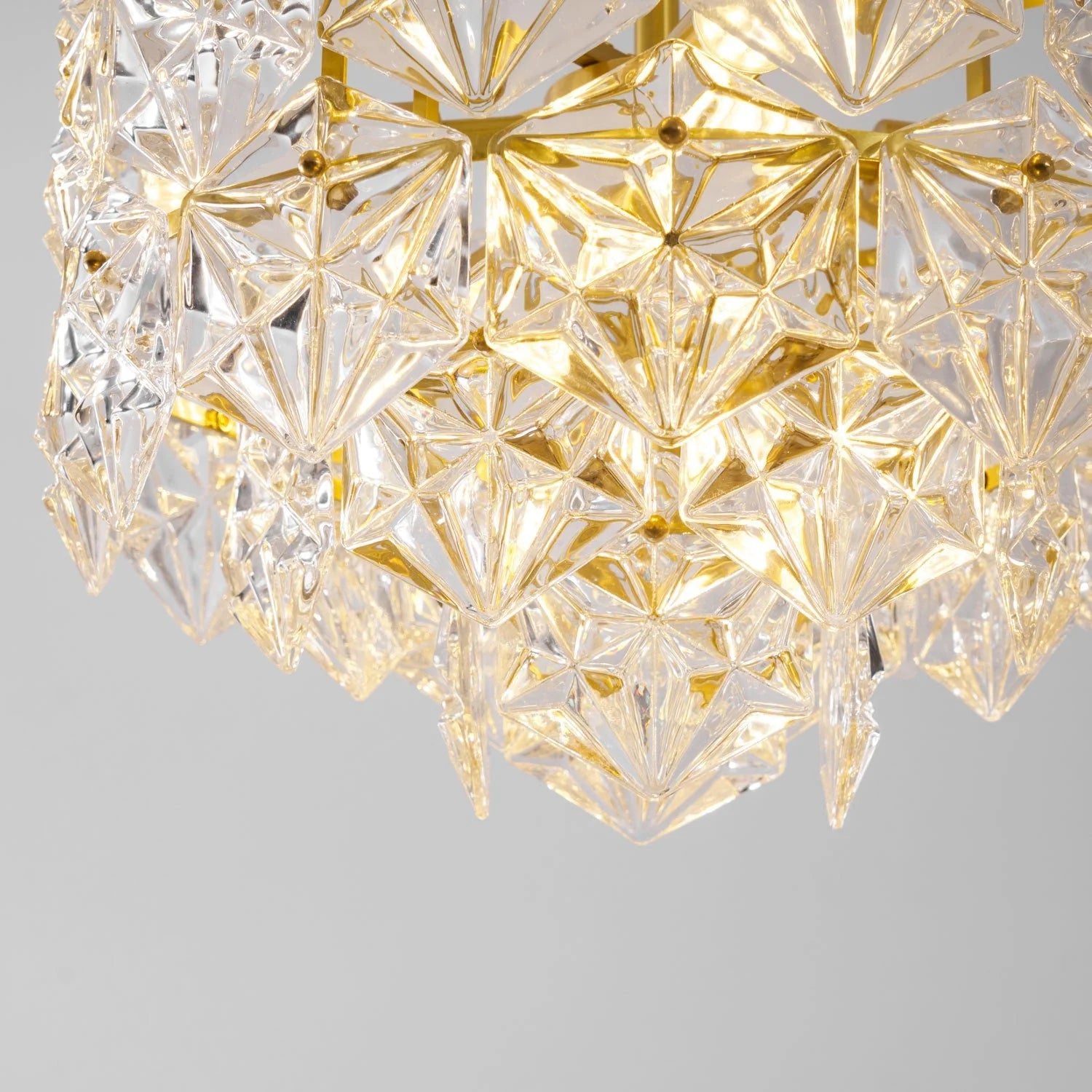 Lampadario di cristallo del gelo