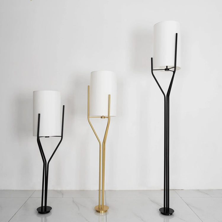 Modern Drum Fabric Chandelier