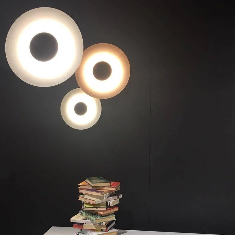 Moderne Disc-lignende Ironwork Wall Light