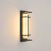 Luce da parete esterna urbana quadrata