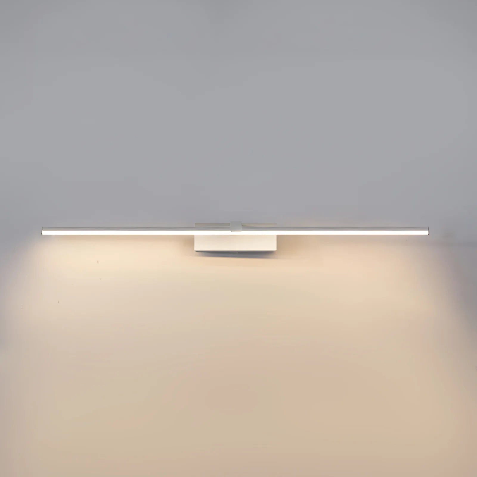 Applique murale miroir en aluminium mince et moderne