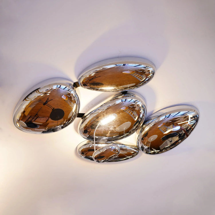 Trendy Pebble Metal Ceiling Light
