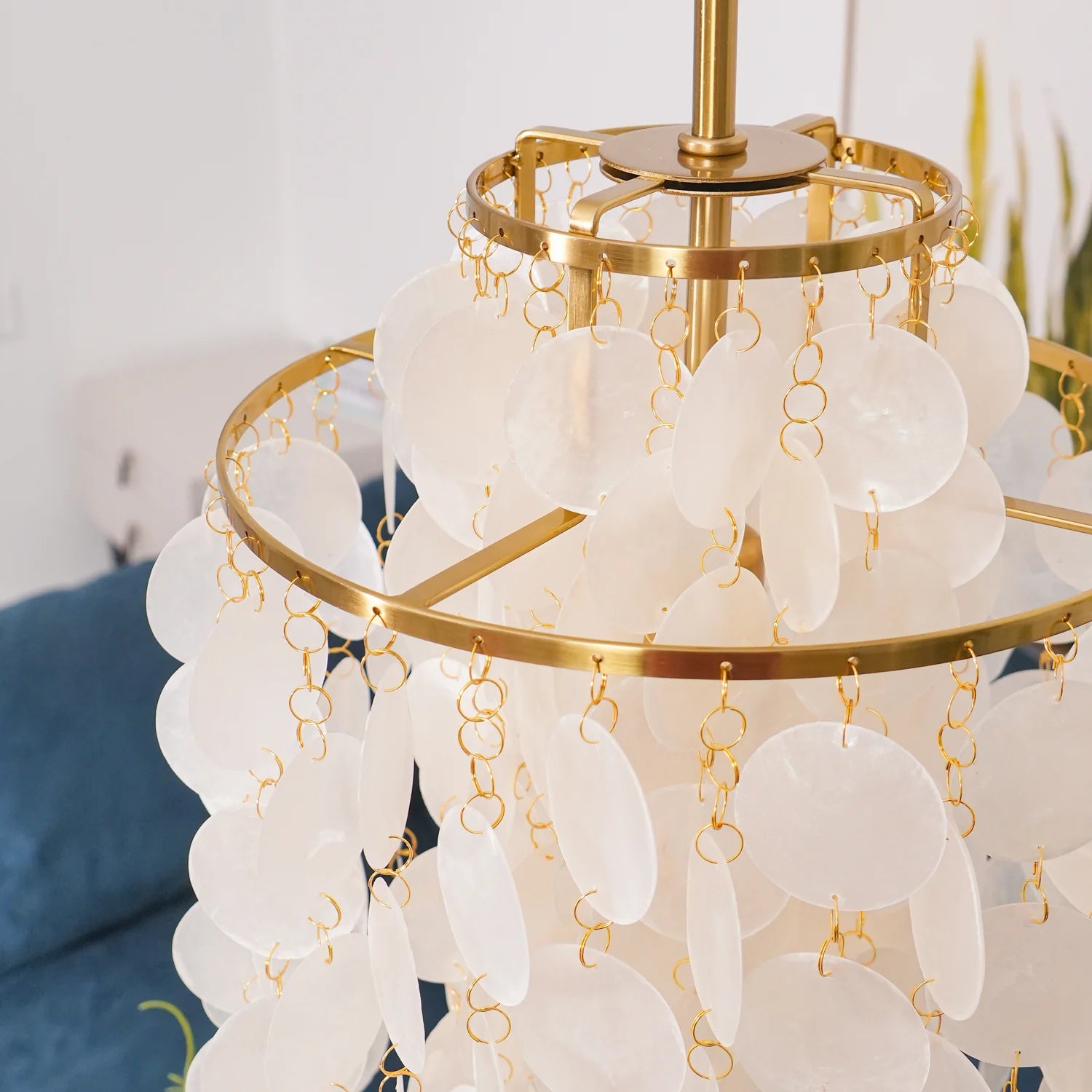 Lustre moderne en forme de nuage