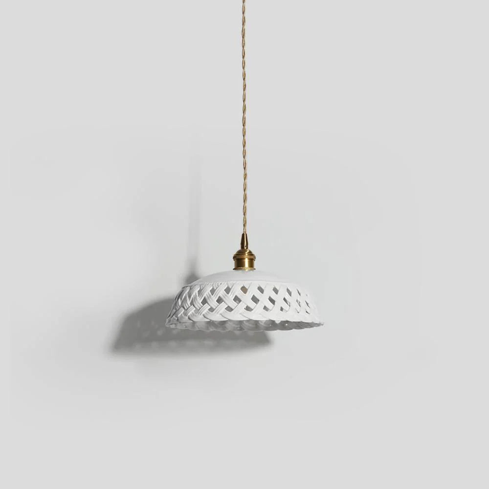 Gitter glød pendellys