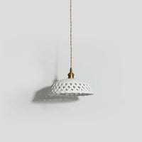 Gitter glød pendellys