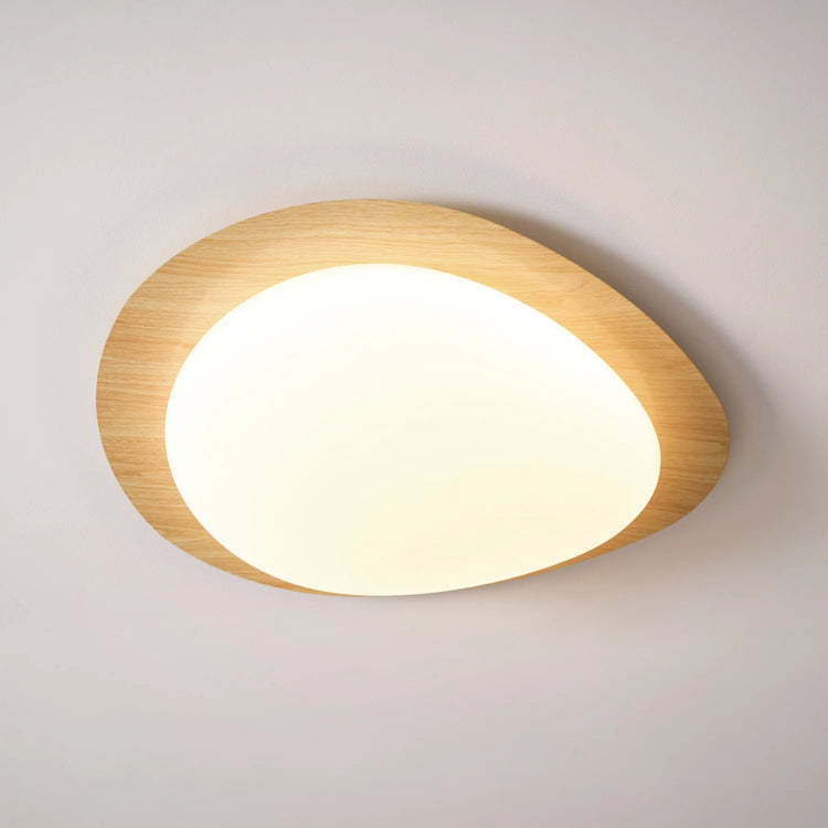 Elegant Pebble Mold Loftslampe