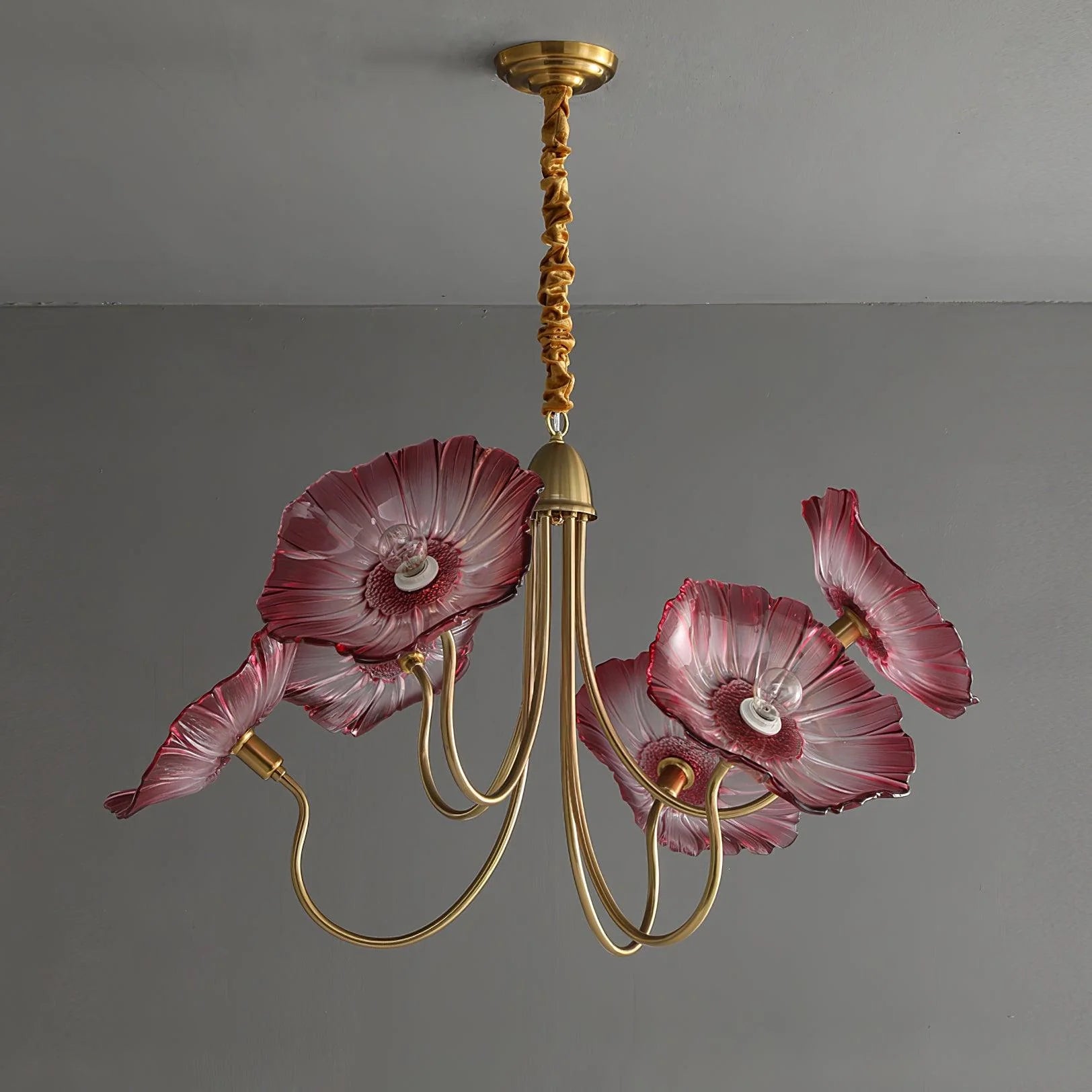 Lampadario con illuminazione Lotus Bloom