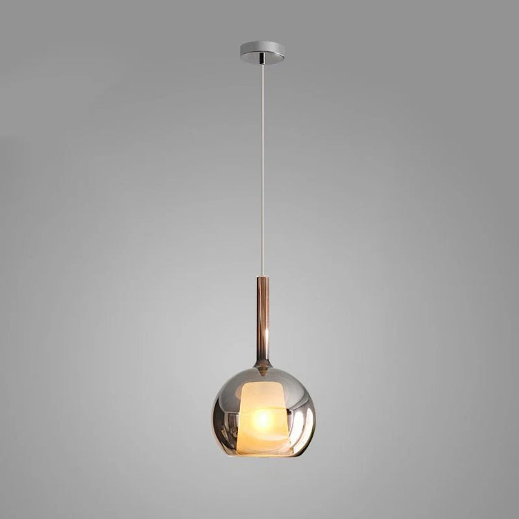 Minimalist Spherical Glass Pendant Light