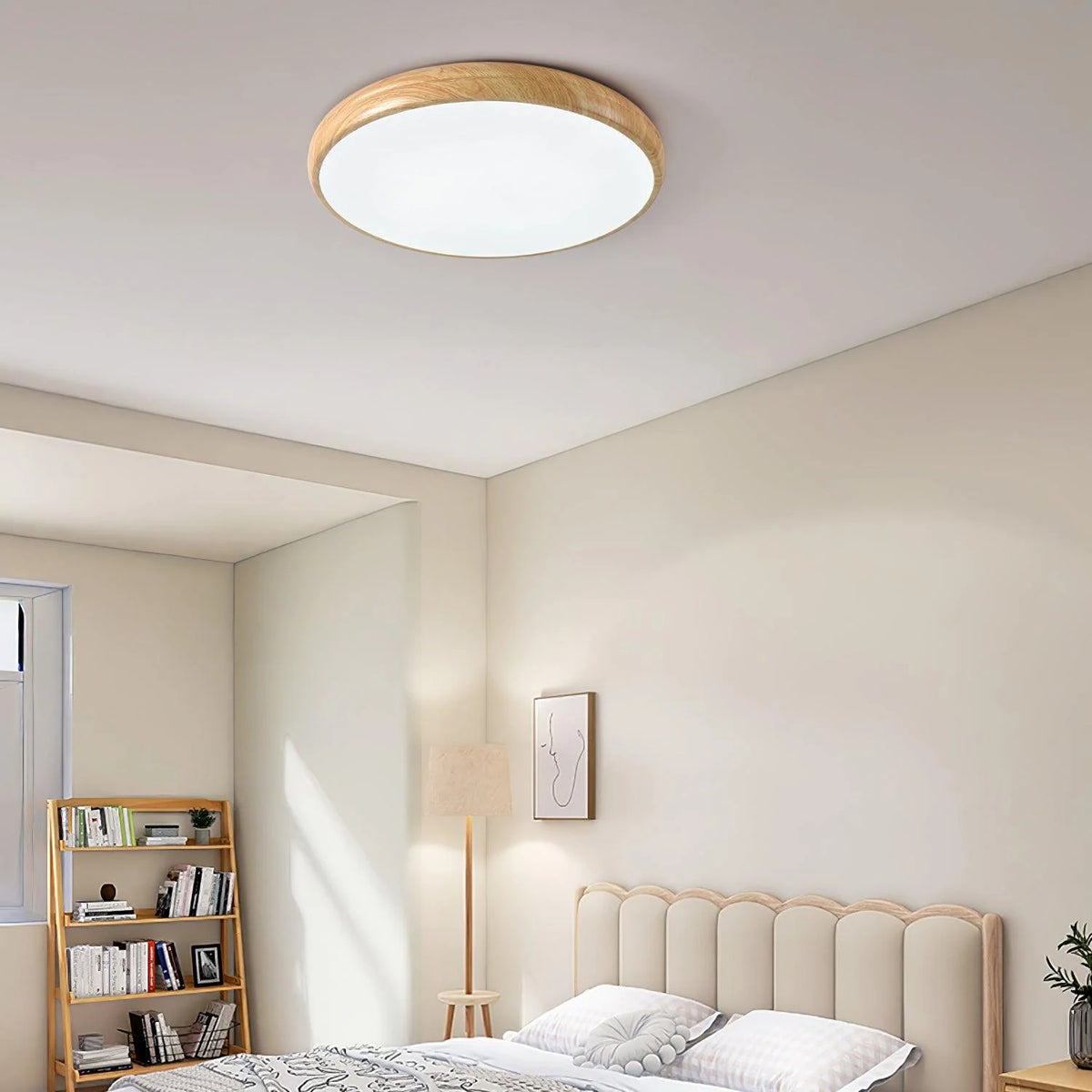 Hölzerne Furnierdecke