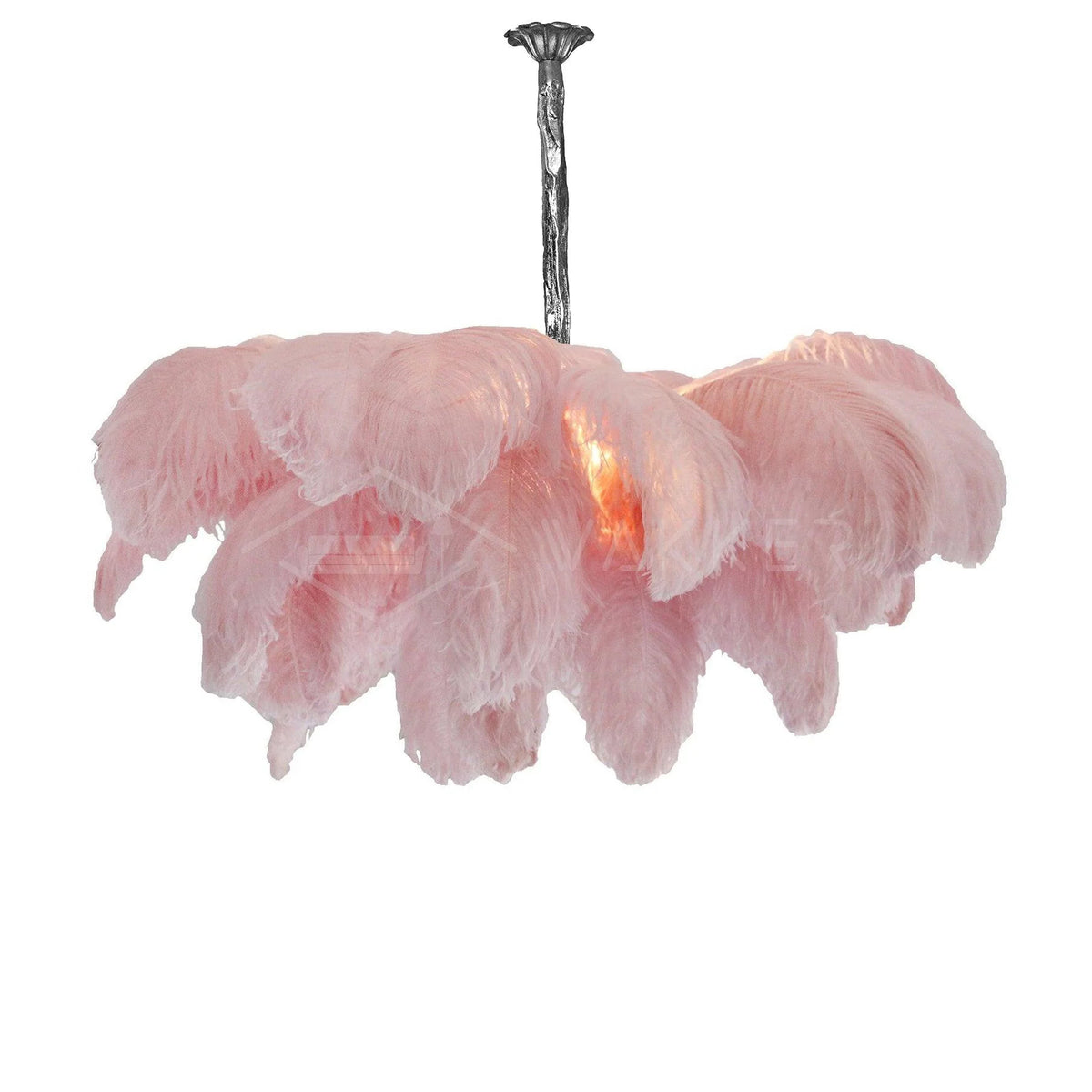 Plume de luxe lysekrone