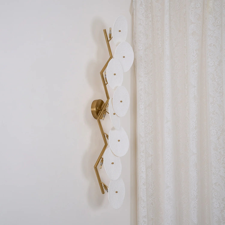 Elegant Lotus Bloom væglampe