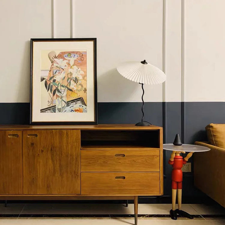 Klassisk Curva Metal Bordlampe