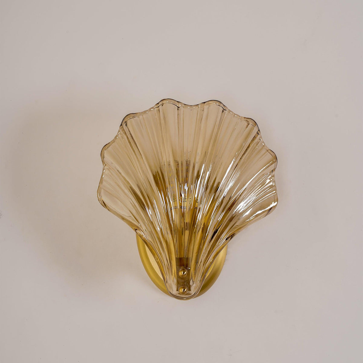 Muschelwandleuchte