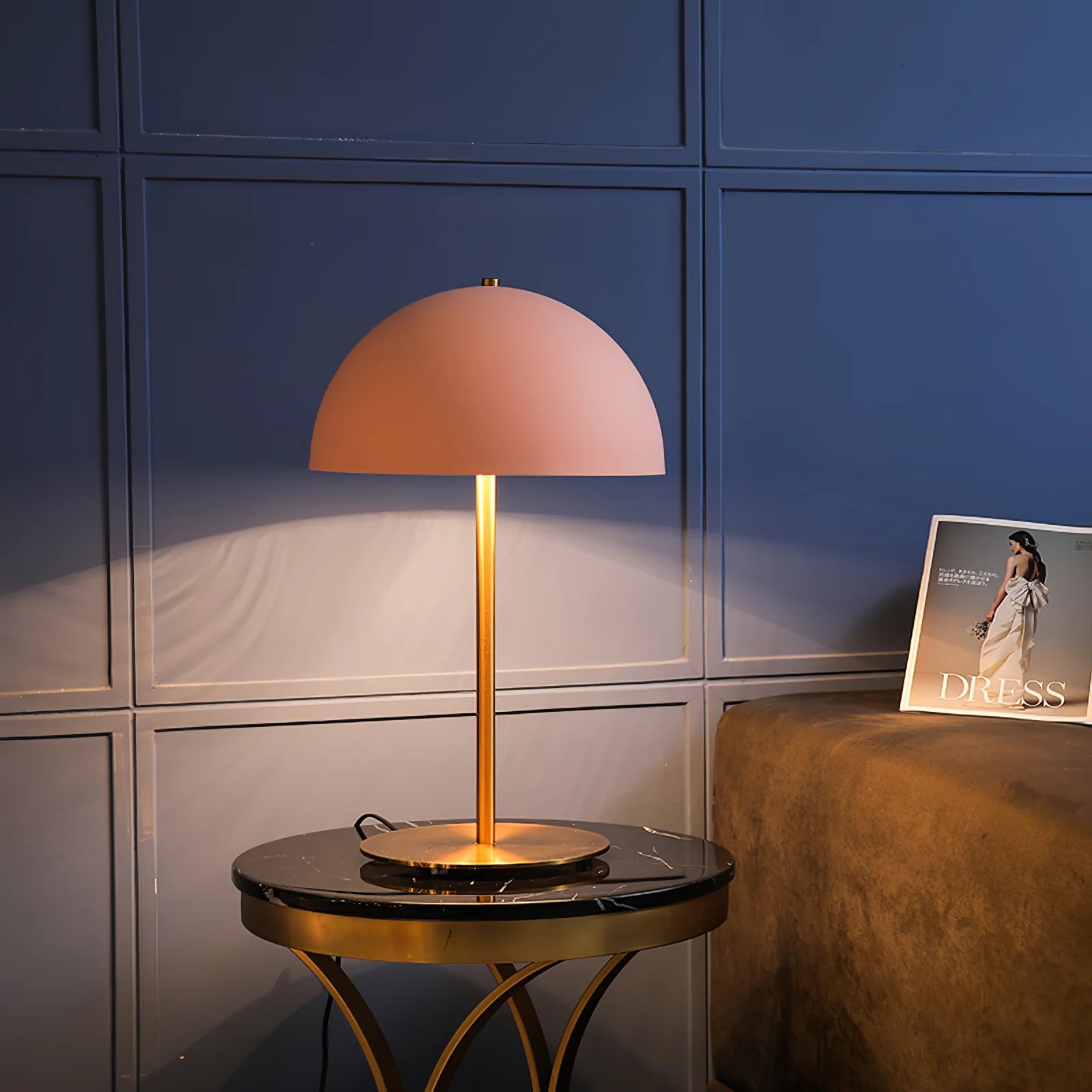 Whimsical Dome Iron Table Light