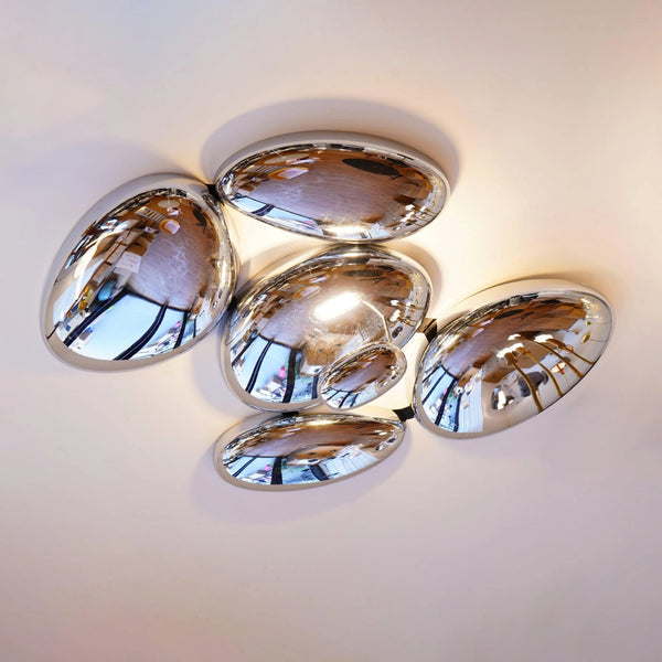 Trendy Pebble Metal Ceiling Light
