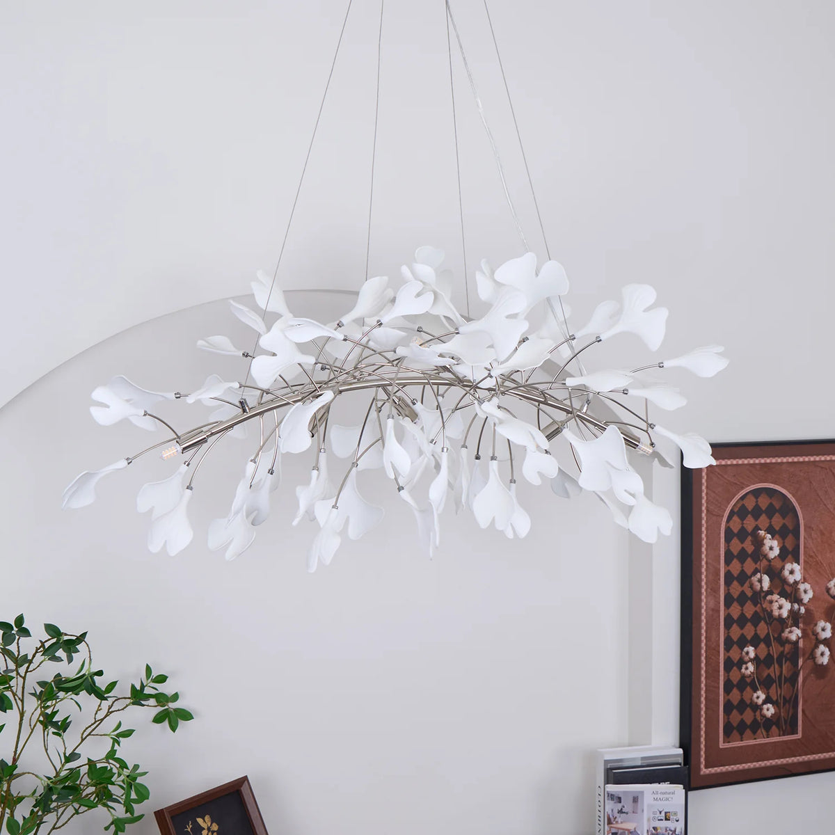 Ginkgo Bloom Chandelier