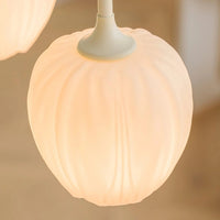 Lampadario di soggiorno minimalista moderno color crema