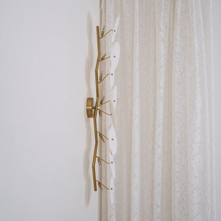 Elegant Lotus Bloom væglampe