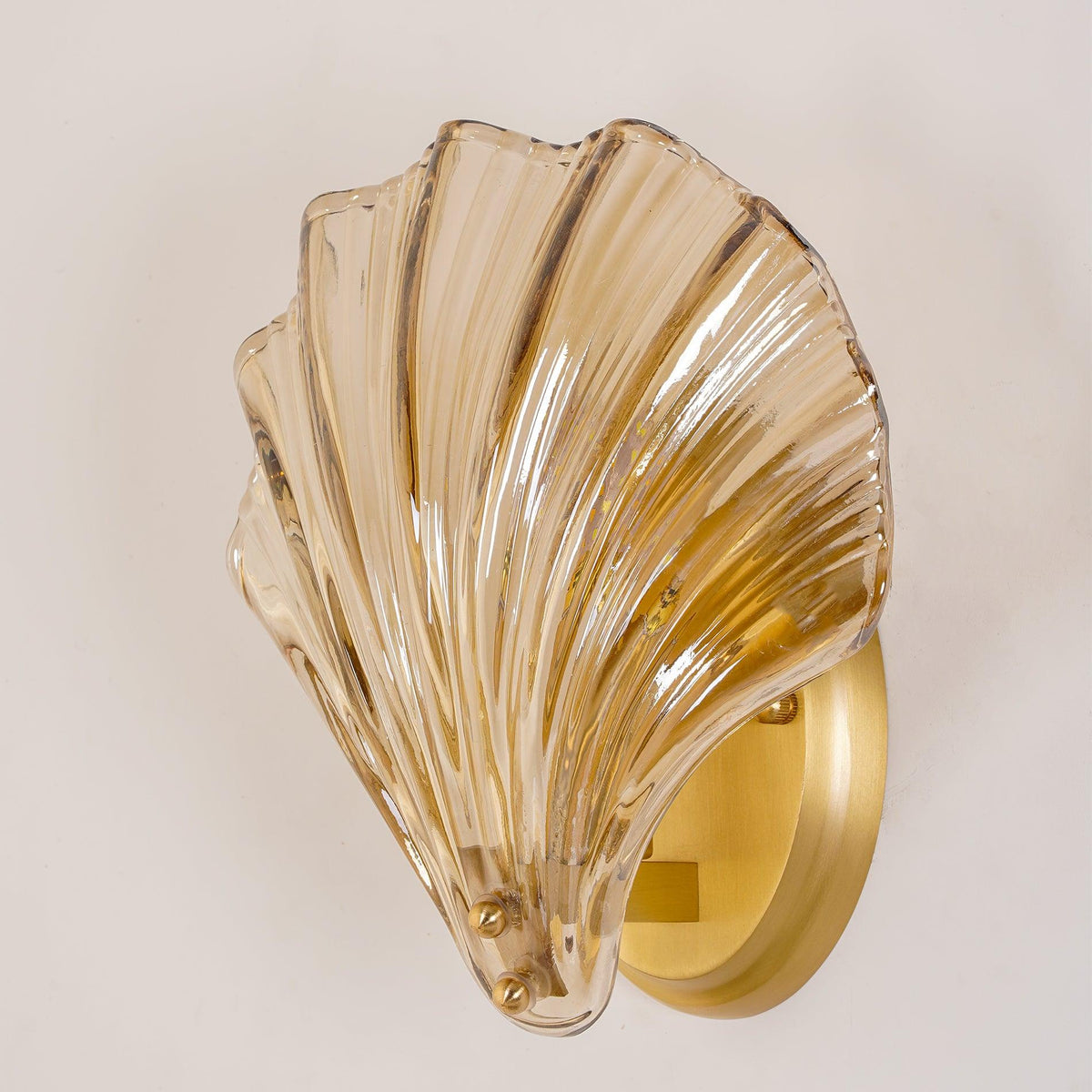 Muschelwandleuchte