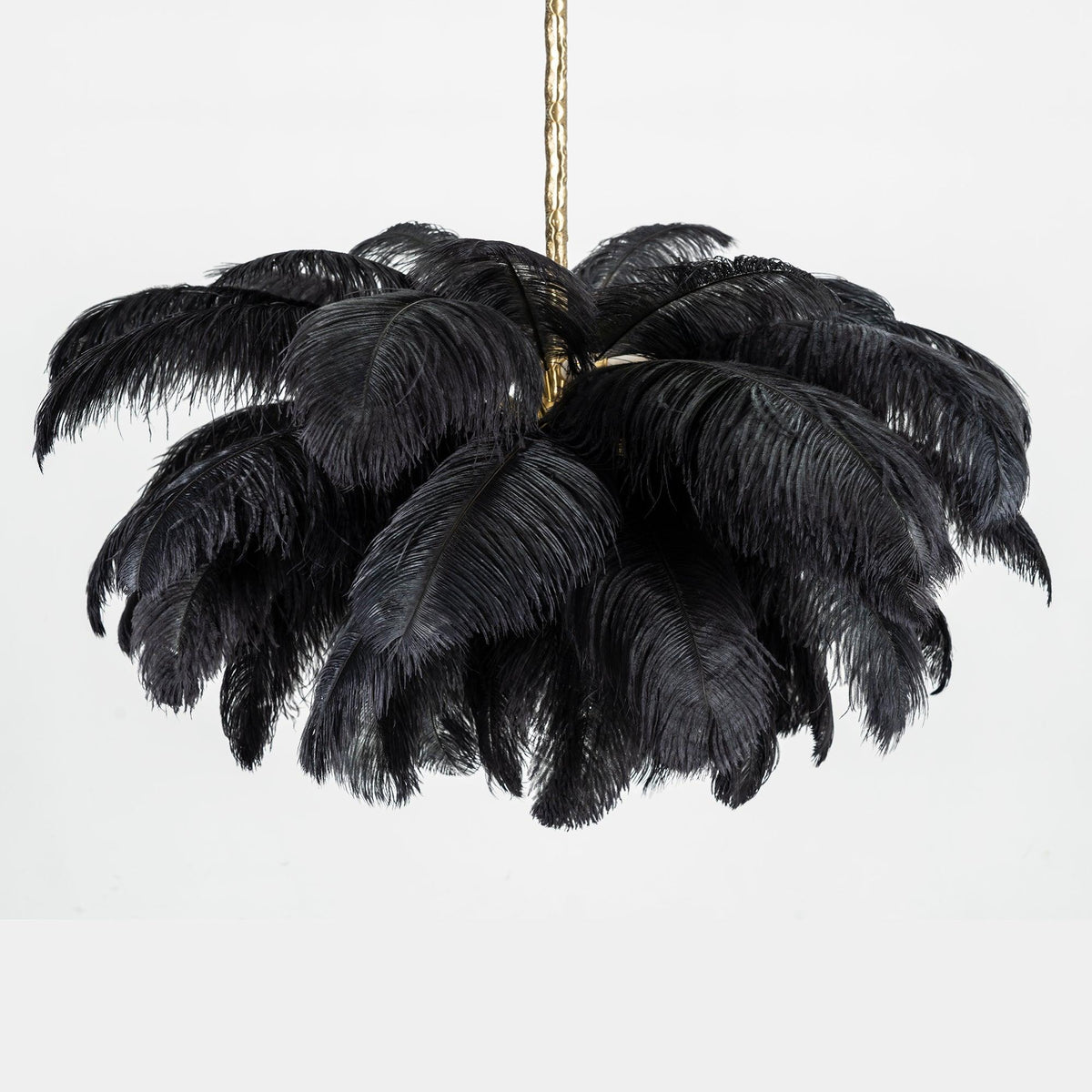 Plume de luxe lysekrone