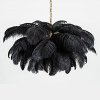 Plume de luxe lysekrone