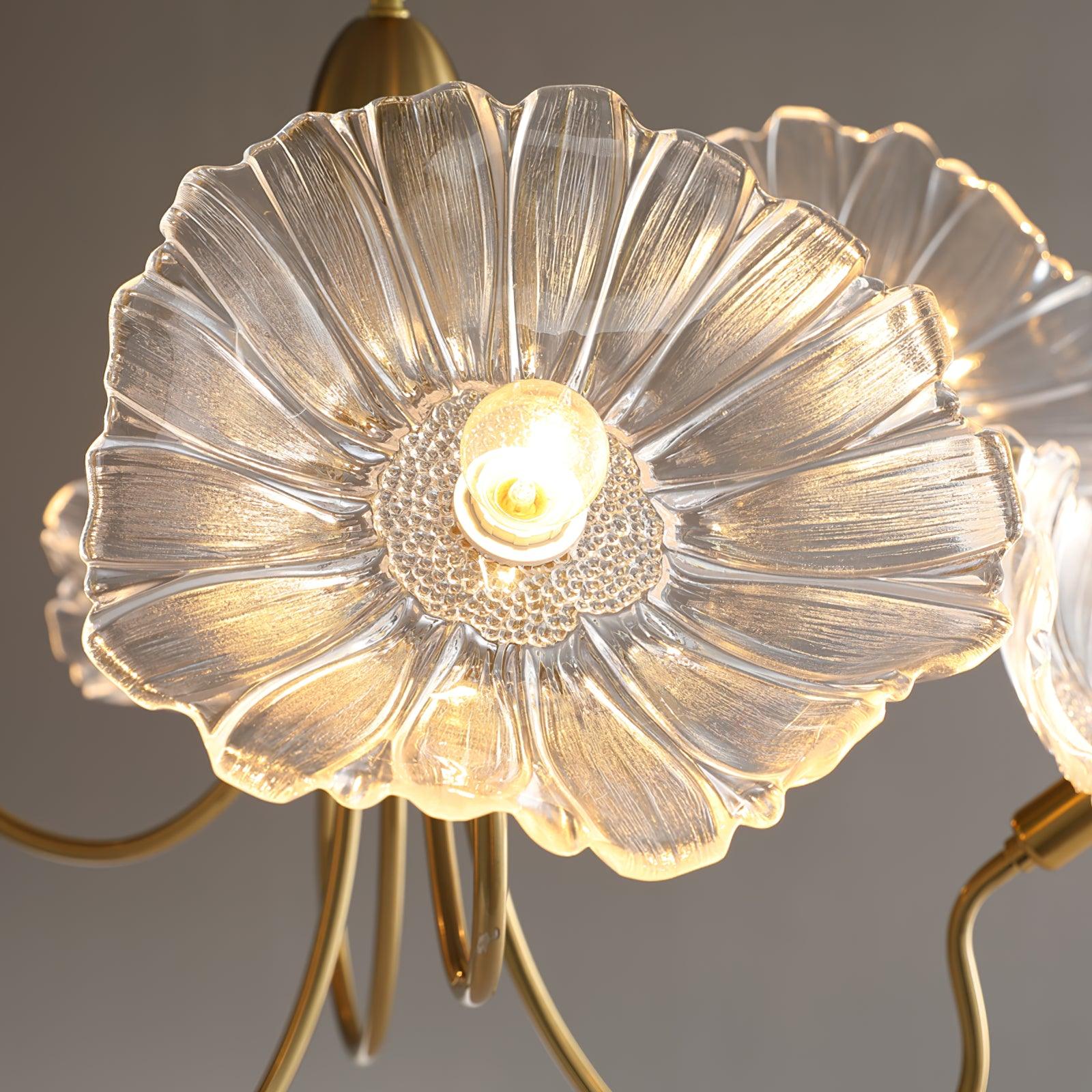 Lampadario con illuminazione Lotus Bloom