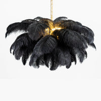 Plume de luxe lysekrone