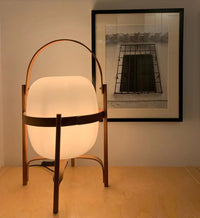 Nomad glasbord lampe
